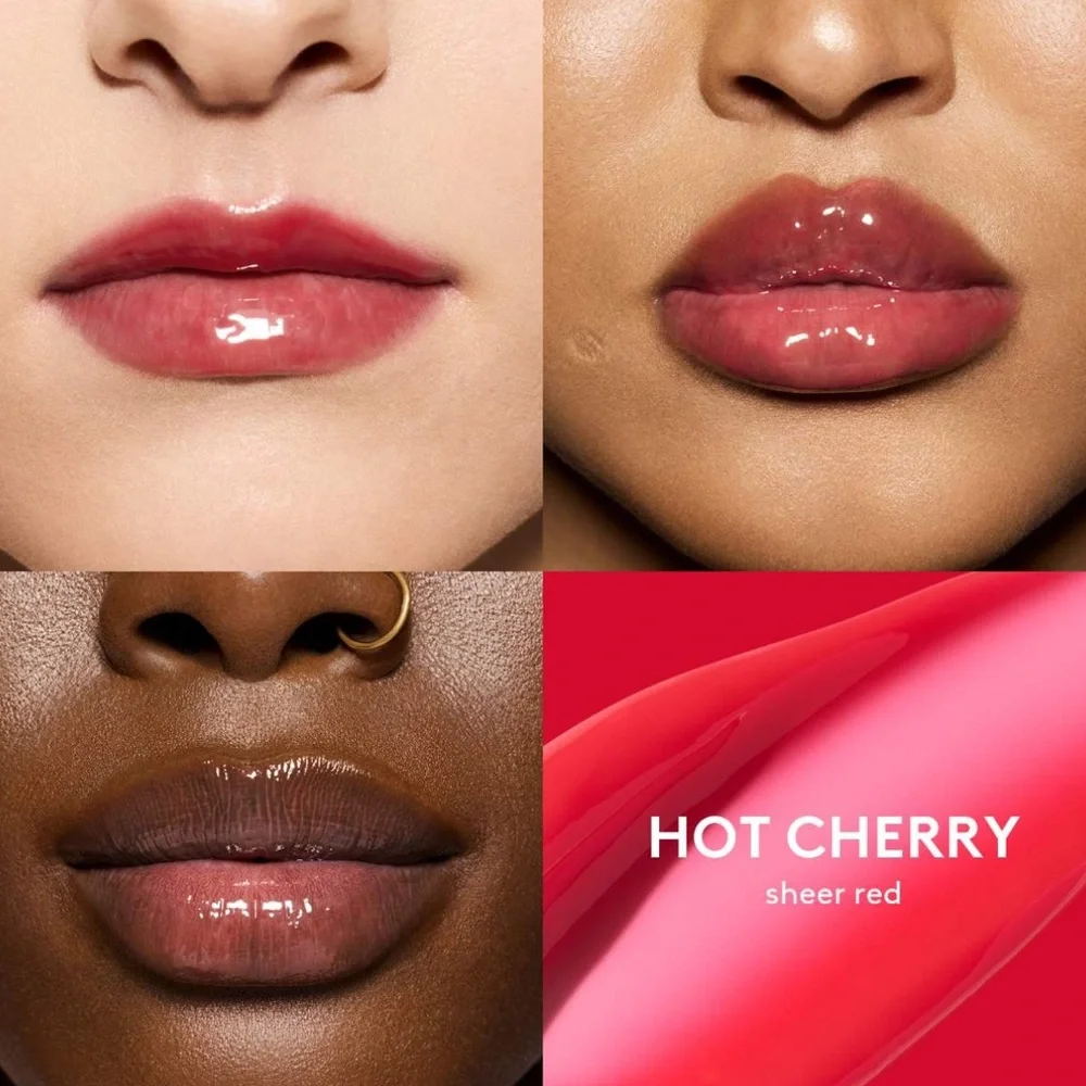 NIB Fenty Beauty Gloss Bomb Heat in Shade 01 Hot Cherry